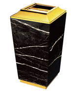 酒店全石座地垃圾桶HT-SN012