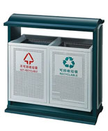 戶外平口式垃圾桶HT-GZ7770