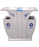 新式鋼制分類垃圾桶HT-GZ7920