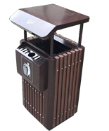 塑木分類垃圾桶HT-GM6260