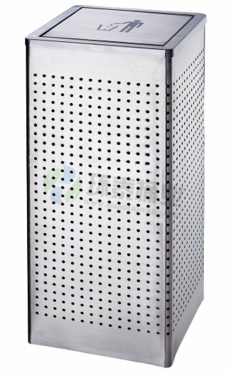 沖孔不銹鋼室內(nèi)垃圾桶