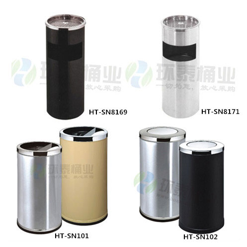 港式不銹鋼烤漆室內(nèi)垃圾桶