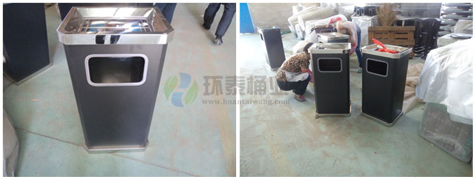 靠墻式座地墨綠色烤漆室內(nèi)桶