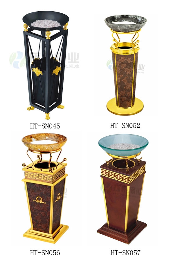 圓形酒店座地垃圾桶