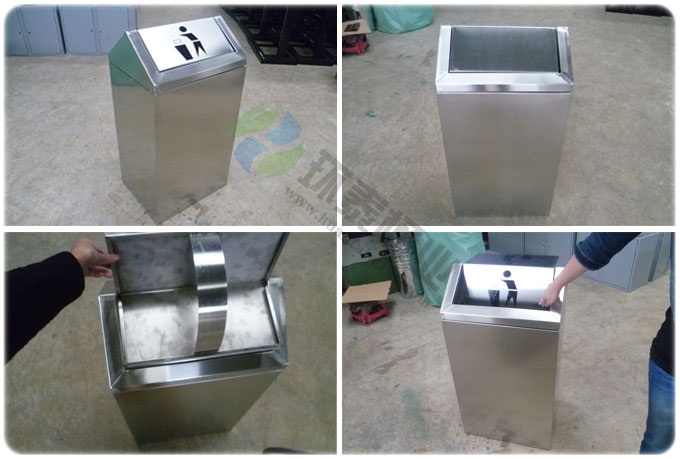 室內(nèi)不銹鋼垃圾桶