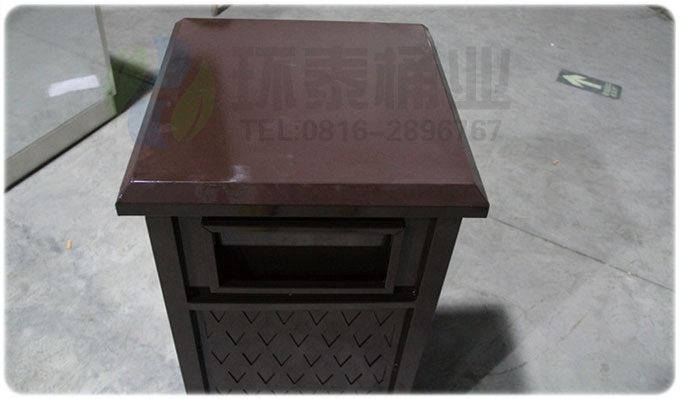 新款鋼制戶外分類垃圾桶