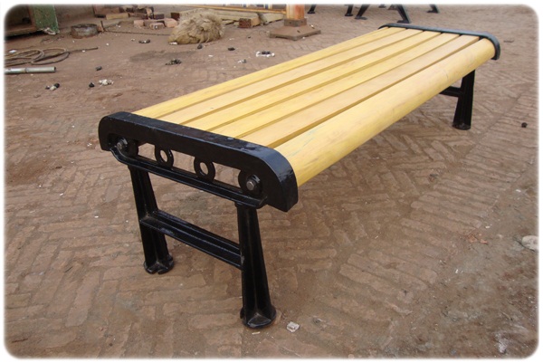 無靠背室外防腐木休閑椅