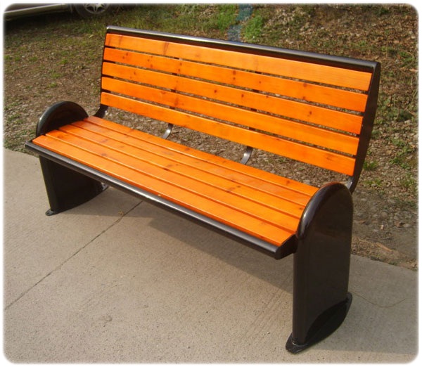 新款帶靠背戶外休閑椅