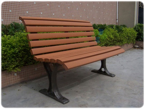 戶外小區(qū)景區(qū)塑木休閑園林座椅