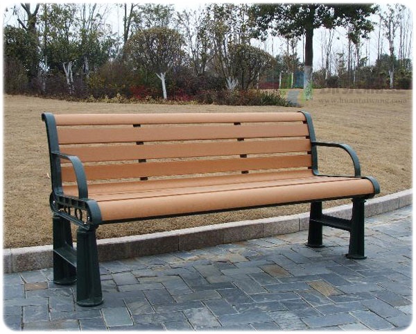 景區(qū)公園戶外塑木園林椅子