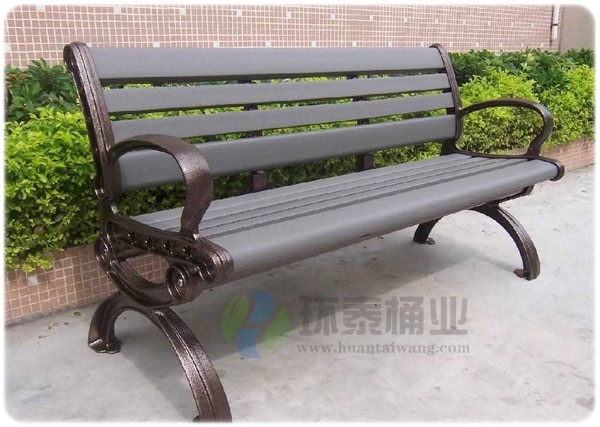 戶外塑木景區(qū)塑木休閑椅