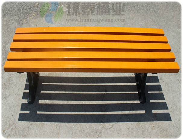 無靠背防腐木加厚室外休閑椅