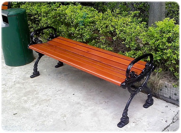 戶外小區(qū)帶扶手無(wú)靠背休閑凳