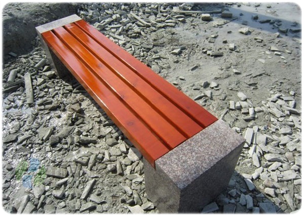 戶外公園景區(qū)石腳休閑凳