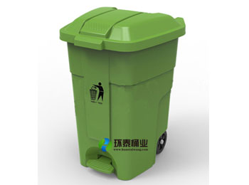 正方形戶外50L塑料垃圾桶