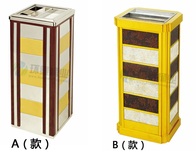 方形酒店座地垃圾桶