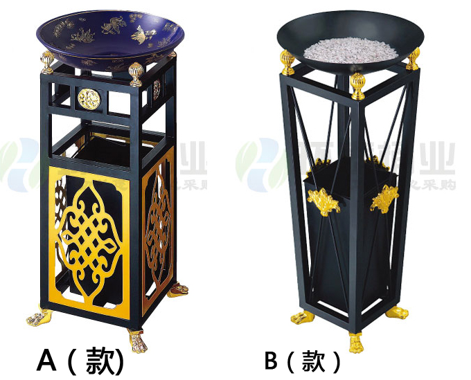 座地通花室內垃圾桶