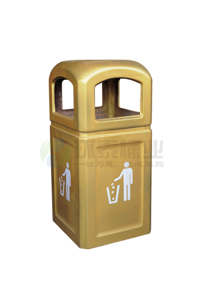 側(cè)投口玻璃鋼垃圾桶