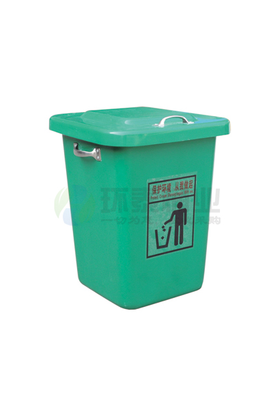 阻燃100L玻璃鋼垃圾桶