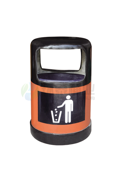 圓形玻璃鋼垃圾桶