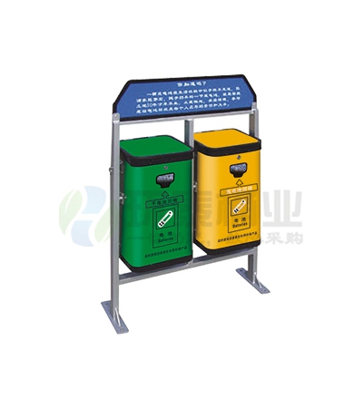 雙色牛奶盒環(huán)保材質(zhì)分類果皮箱