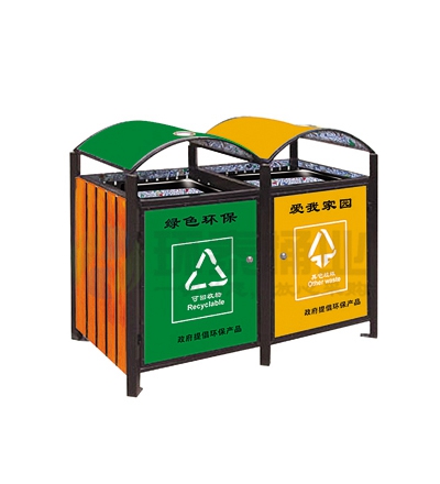 分類雙色環(huán)保型垃圾桶