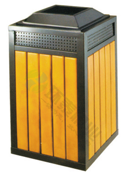 鋼制防腐木果皮箱