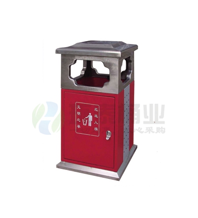 景區(qū)鋼制垃圾桶