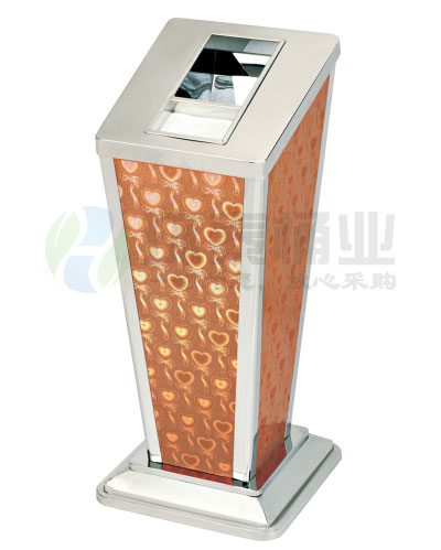 不銹鋼座地室內(nèi)垃圾桶