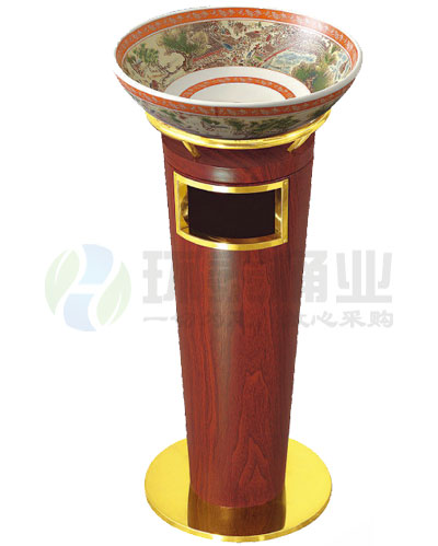 實(shí)木寶鼎座地?zé)熁沂覂?nèi)垃圾桶