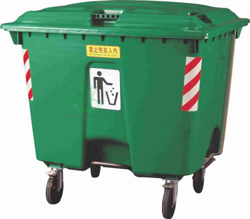 2013大容量移動塑料垃圾桶