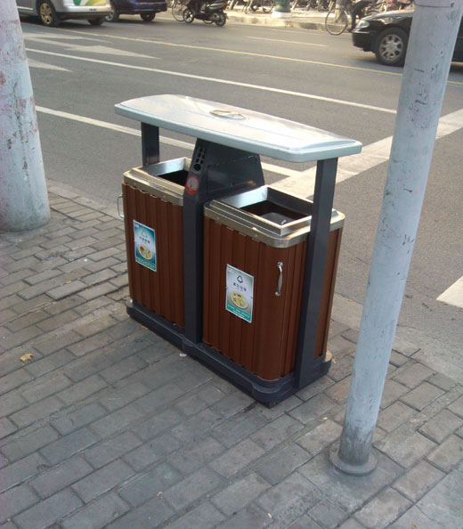 2012年銷量最大鋼木垃圾桶