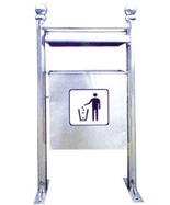 搖臂式不銹鋼垃圾箱HT-BXG1240