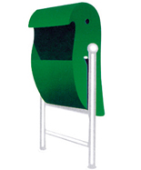 搖臂式不銹鋼垃圾箱HT-BXG1250