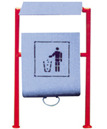 搖臂式戶外不銹鋼垃圾桶HT-BXG1270