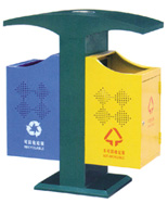雙色沖孔分類垃圾桶HT-GZ5030