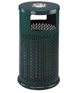 圓形沖孔鋼制垃圾桶HT-GZ5400