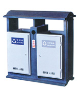 戶外分類側(cè)投口垃圾桶HT-GZ4150