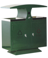 分類戶外鋼制果皮箱HT-GZ4540