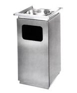 方形不銹鋼室內(nèi)垃圾桶HT-BXG8095